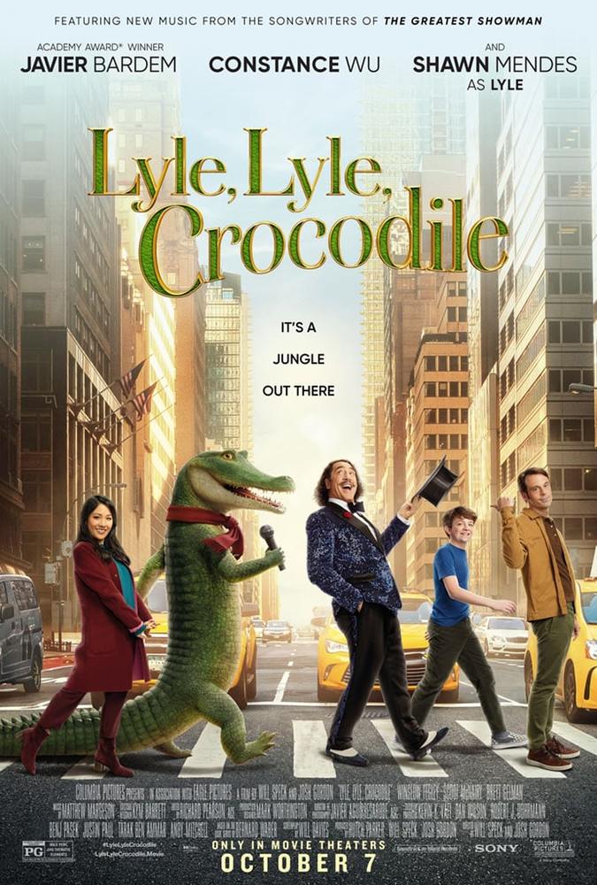 پوستر فیلم «لایل لایل کروکودیل»(Lyle, Lyle, Crocodile)